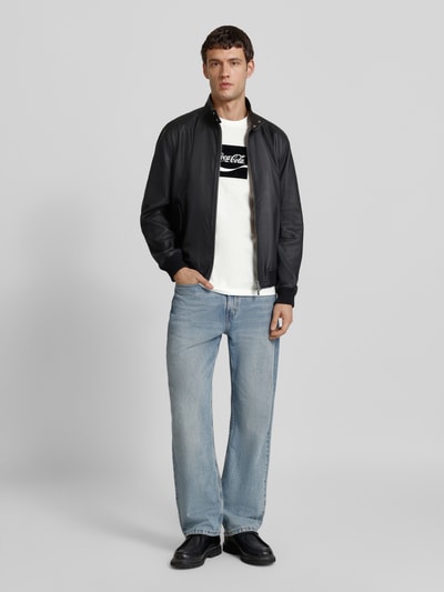 Antony Morato T-shirt met labelprint Wit - 1