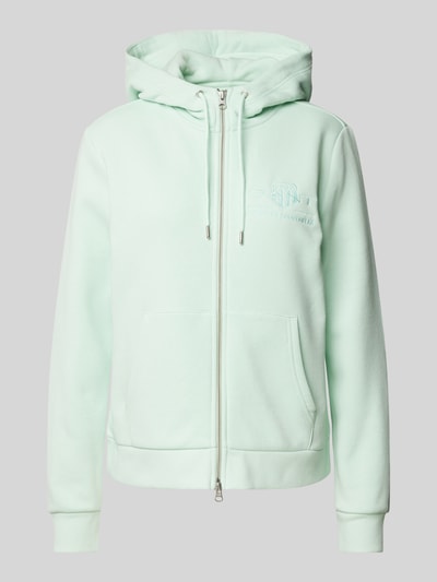 Gant Sweatjacke mit Reißverschluss Mint 1