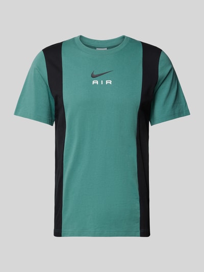 Nike T-shirt met labelprint Donkergrijs - 2