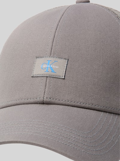 CK Calvin Klein Basecap mit Mesh-Einsatz und Logo Detail Graphit 2