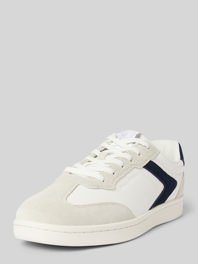 Marc O'Polo Low Top Sneaker aus echtem Leder Weiss 1