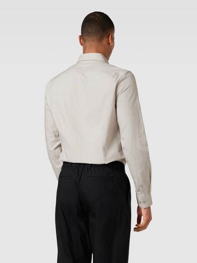 CK Calvin Klein Business-Hemd mit Button-Down-Kragen Modell 'OXFORD' Hellgruen 5