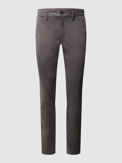 Tommy Hilfiger Chino met stretch  Antraciet - 2