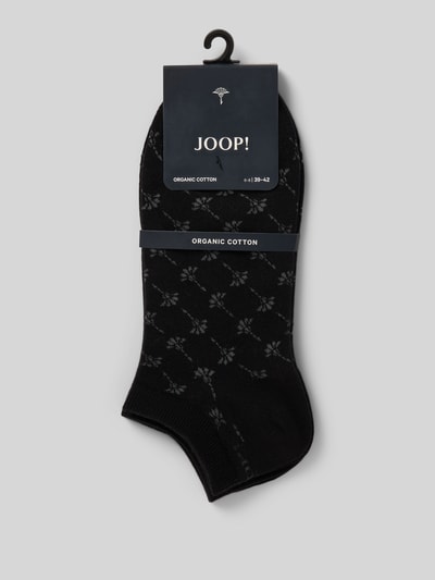 JOOP! Collection Sneakersokken met elastische band Zwart - 3