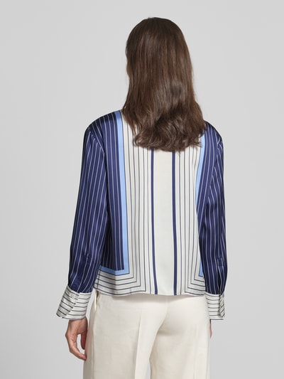 Mango Regular Fit Hemdbluse mit Manschetten Modell 'SHIRTY' Blau 5