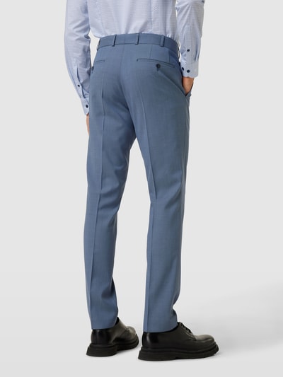 Wilvorst Pantalon met paspelzakken aan de achterkant Bleu - 5