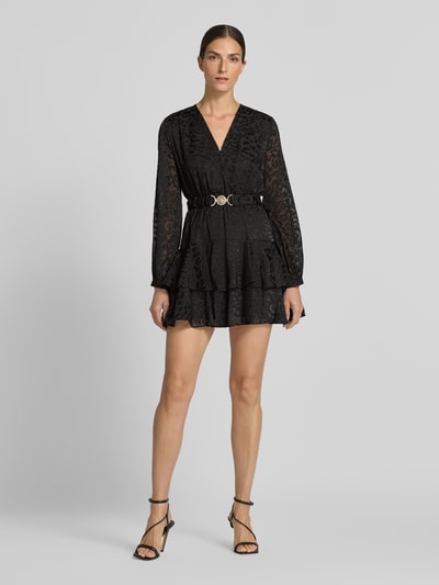 GUESS Mini-jurk met riem model 'CLARISSE' Zwart - 1