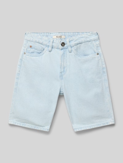 Garcia Bermudas im 5-Pocket-Design Hellblau 1