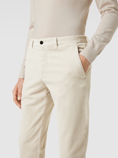 Tommy Hilfiger Pants Cordhose mit französischen Eingrifftaschen Modell 'DENTON' Ecru 3