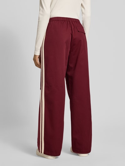 JAKE*S STUDIO WOMAN Sweathose mit elastischem Bund und Tunnelzug Bordeaux 5