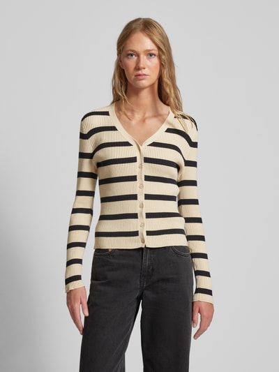 Levi's® Gebreide cardigan met knoopsluiting, model 'REDWOOD' Ecru - 4