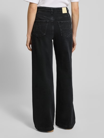 Marc Cain Jeans mit weitem Bein und Eingrifftaschen Black 5