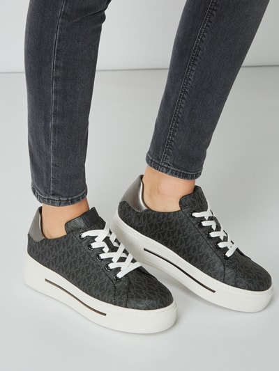 MICHAEL Michael Kors Sneaker 'Ashlyn' mit Logo-Muster Black 3