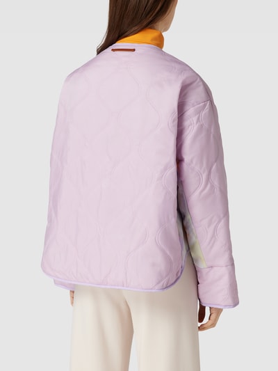 Scotch & Soda Steppjacke mit Strukturmuster Rosa 5