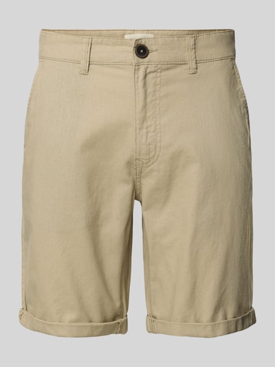 Blend Korte chino van linnenmix Beige - 2