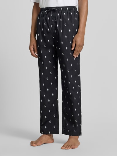 Polo Ralph Lauren Underwear regular fit pyjamabroek van puur katoen Zwart - 4