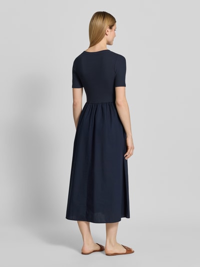 Christian Berg Woman Selection Midikleid in Falten-Optik Marine 5