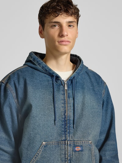 Dickies Jacke mit Kapuze Modell 'HILHAM' Jeansblau 3