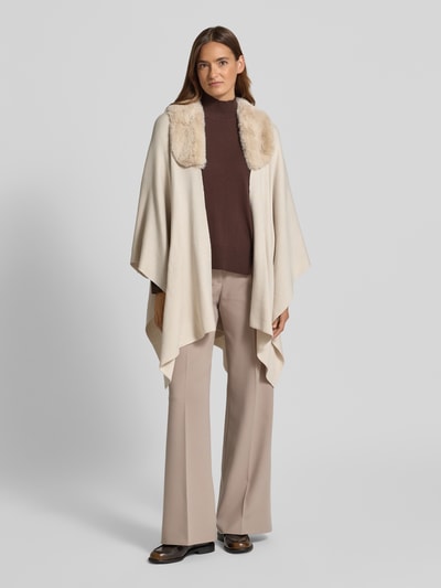 Apricot Cardigan in Wickel-Optik mit Bindegürtel Sand 1