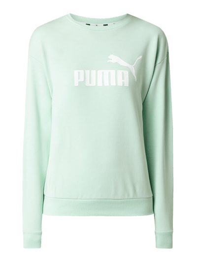 Puma Relaxed Fit Sweatshirt mit Logo-Print  Mint 2