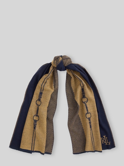 Lauren Ralph Lauren Schal mit Logo-Detail Marine 1