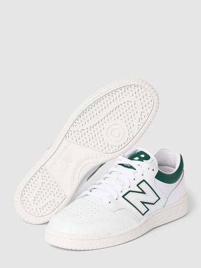 New Balance Sneaker mit Kontrastbesatz Weiss 4