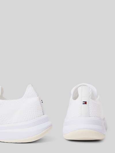 Tommy Hilfiger Low Top Sneaker in Strickoptik Weiss 2