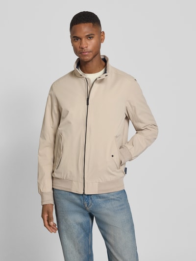 Tom Tailor Regular Fit Blouson mit Stehkragen Sand 4