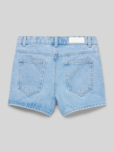 Only Jeansshorts mit Knopfleiste Modell 'JENNY' Hellblau 3