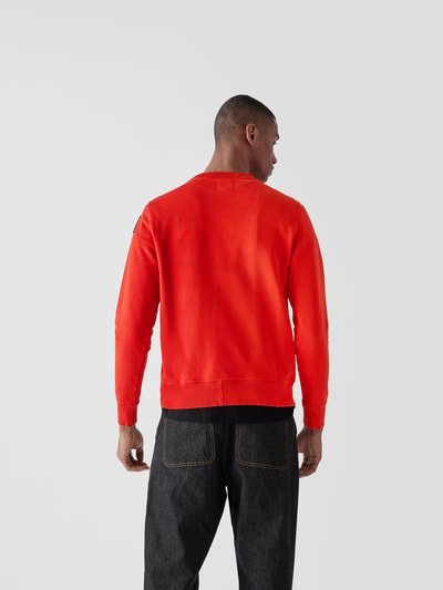 Parajumpers Sweatshirt mit Rundhalsausschnitt Rot 5