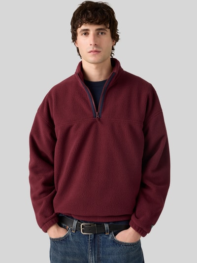 Levi's® Troyer z podszewką wewnętrzną z polaru Bordowy 1