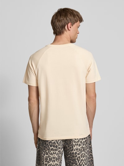 REVIEW T-shirt met raglanmouwen Ecru - 5