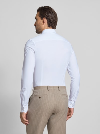 OLYMP No. Six Super Slim Business-Hemd mit Kentkragen Weiss 5