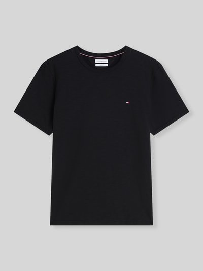Tommy Hilfiger Regular Fit T-Shirt aus reiner Baumwolle Black 2