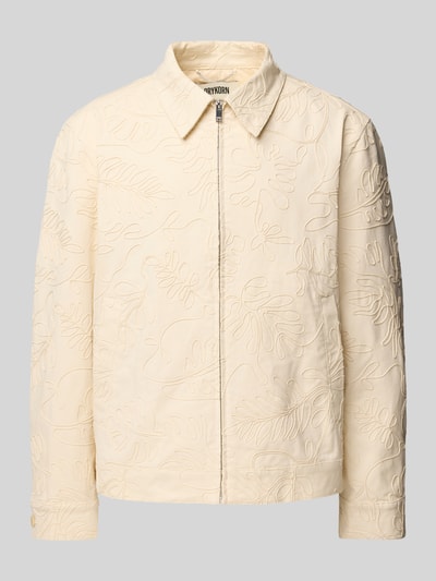 Drykorn Jacke mit Reißverschluss und Eingrifftaschen Modell 'RIKKA' Offwhite 2
