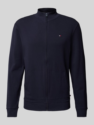 Tommy Hilfiger Sweatjacke mit Logo-Stitching Marine 1