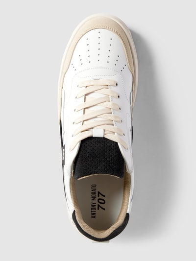 Antony Morato Sneaker aus Leder mit Label-Detail Black 3