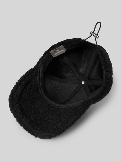 Loevenich Basecap aus Teddyfell Black 2