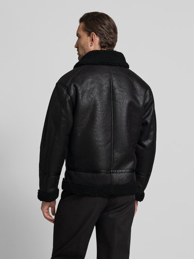 Lindbergh Jacke in Leder-Optik Black 5