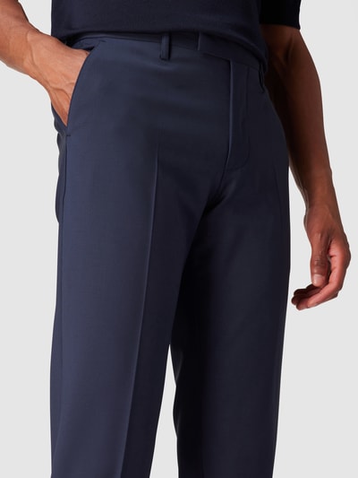 Cinque Super slim fit pantalon met scheerwol, model 'Cicastello' - 'CIPOWERSTRETCH' Marineblauw - 3