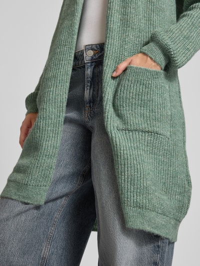 Only Kardigan o kroju regular fit model ‘JADE’ Trzcinowy melanż 3