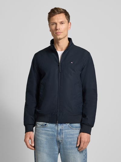 Tommy Hilfiger Relaxed Fit Blouson mit Logo-Stitching Marine 4