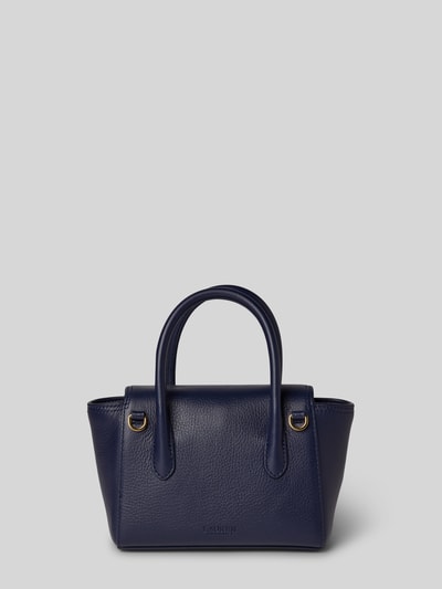 Lauren Ralph Lauren Handtasche aus Rindsleder mit Tragehenkeln Marine 4