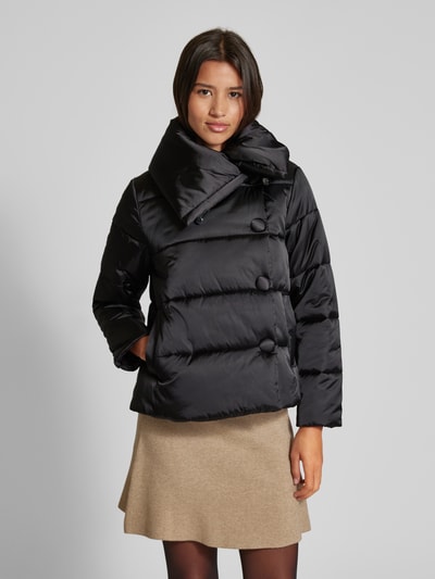 Liu Jo White Steppjacke mit Stehkragen Black 4