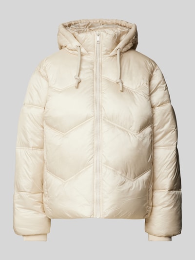 FREE/QUENT Steppjacke mit Kapuze Modell 'Shorty' Offwhite 2