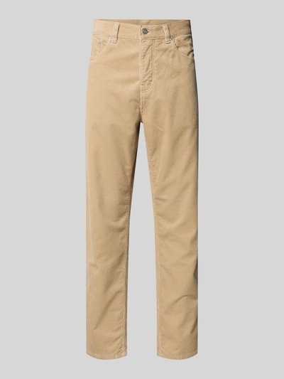 Carhartt Work In Progress Cordhose mit Eingrifftaschen Modell 'NEWEL' Beige 2