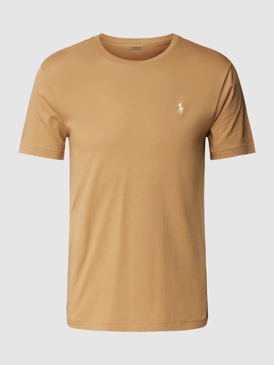 Polo Ralph Lauren T-shirt z okrągłym dekoltem Camel 2