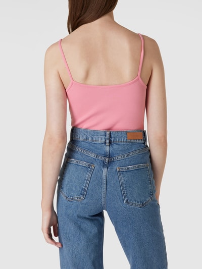 Tommy Jeans Body in Ripp-Optik Pink 5