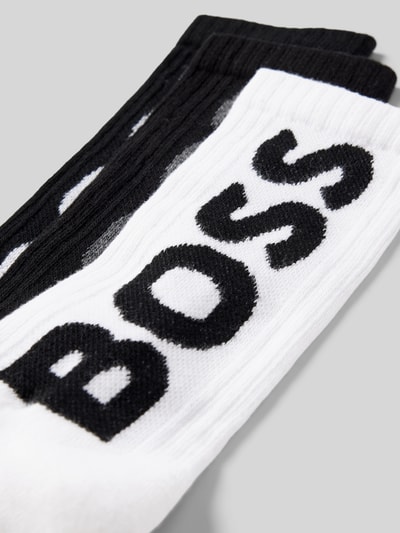 BOSS Socken mit Label-Detail im 3er-Pack Black 2