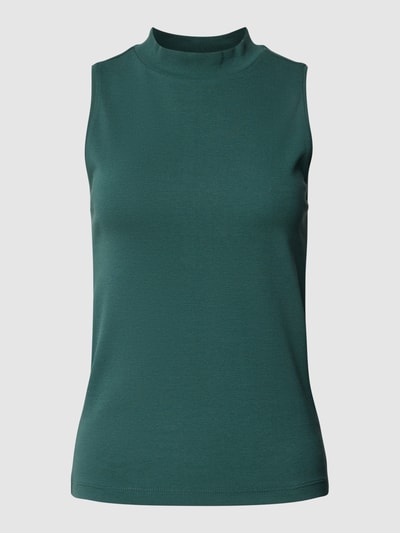 OPUS Tanktop met opstaande kraag, model 'Isumi' Petrol - 2